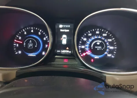 2014 Hyundai Santa Fe Limited from USA, damaged, VIN KM8SR4HF6EU086893